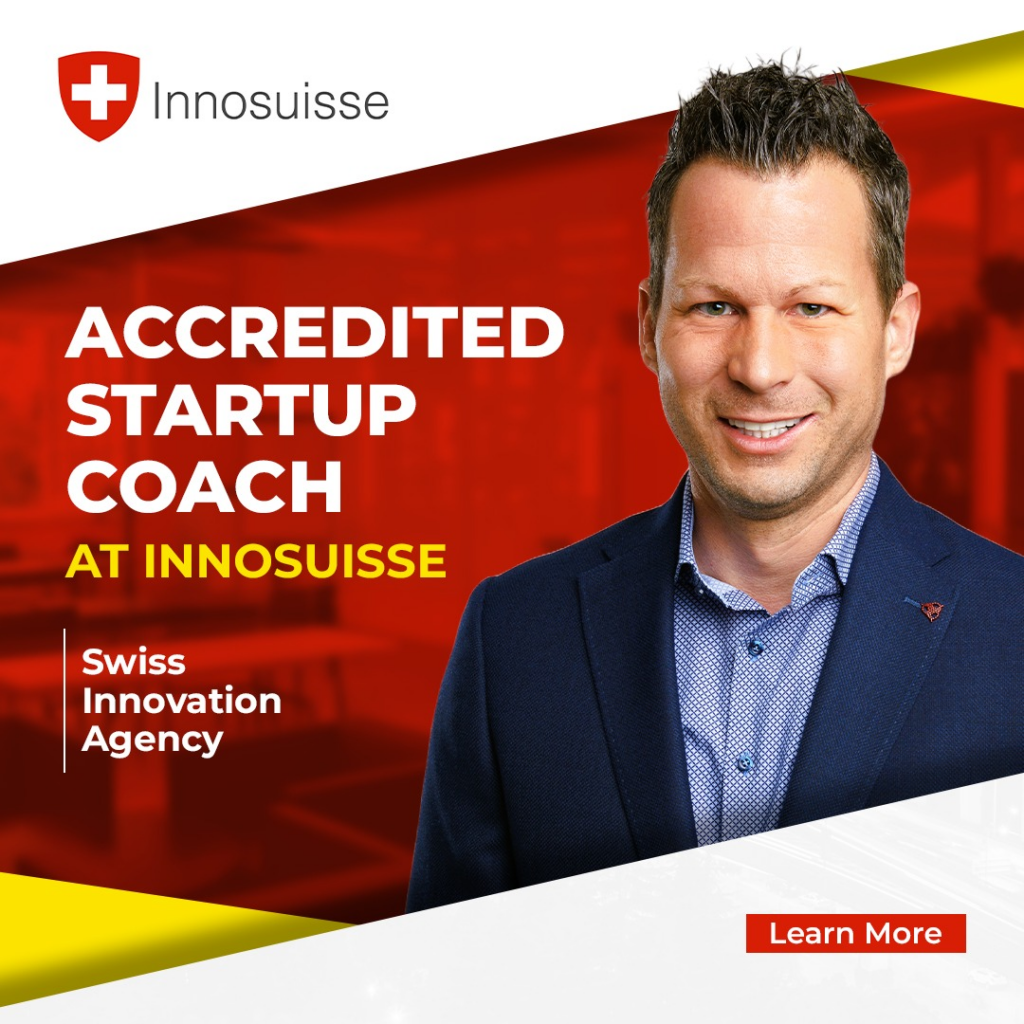 Lukas Gysin is a dedicated Startup supporter and accredited Startup Coach at Innosuisse